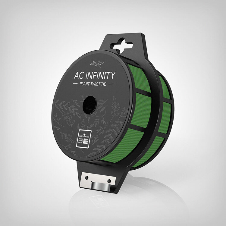 AC Infinity Green Wire Tie, 100m – Growmart