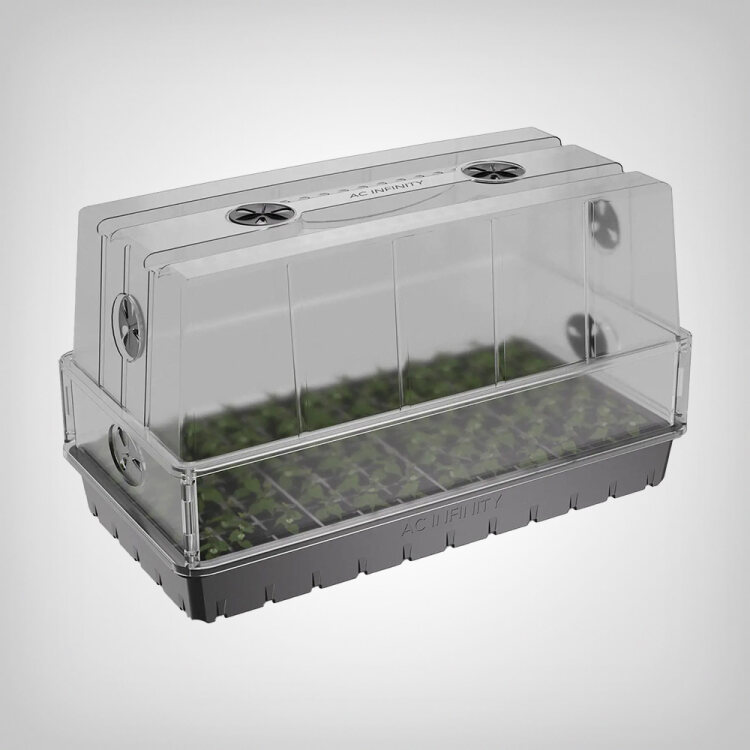 AC Infinity Cuttings greenhouse, height extension, 6 x 12 propagation tray – Growmart