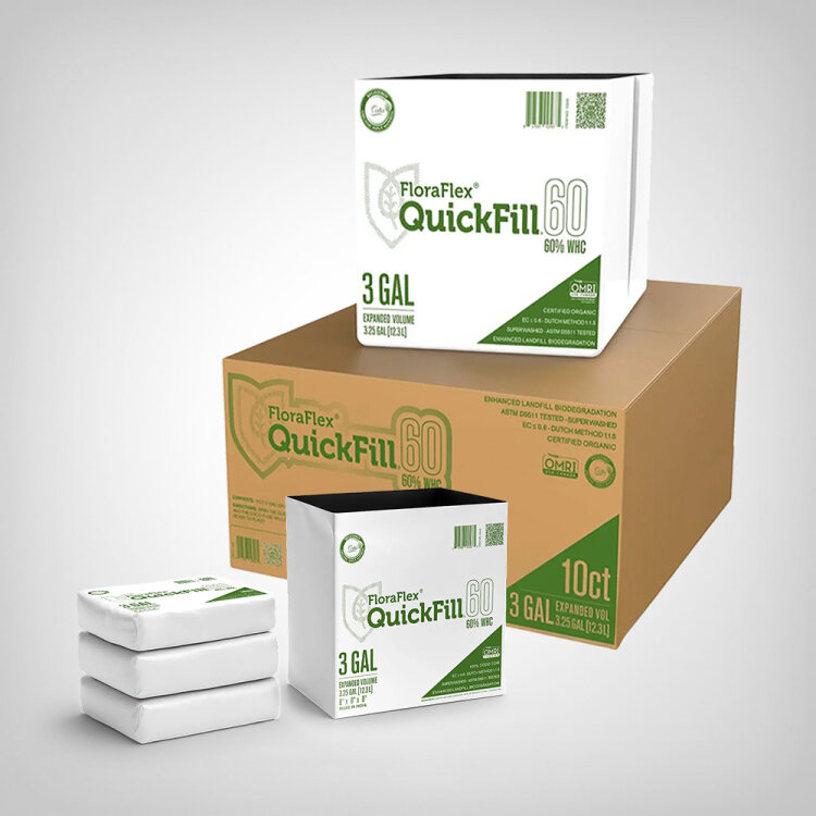 FloraFlex 3 Gal Quickfill 60% WHC, 1 or 10 Stk. – Growmart