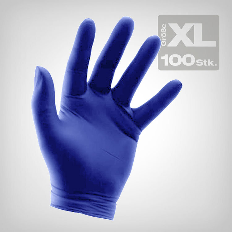 Blue Powder Free Nitrile Gloves, 100/Box Size XL – Growmart